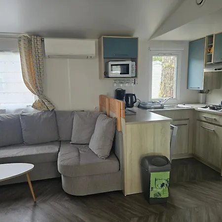 Campeggio Les Dunes De Contis 4 étoiles Mh 322 6 à 8 Couchages 2 Salles De Bain 2 Wc *