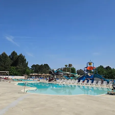 Campeggio Les Dunes De Contis 4 étoiles Mh 322 6 à 8 Couchages 2 Salles De Bain 2 Wc Saint-Julien-en-Born