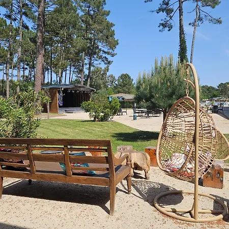 Campeggio Les Dunes De Contis 4 étoiles Mh 322 6 à 8 Couchages 2 Salles De Bain 2 Wc Saint-Julien-en-Born